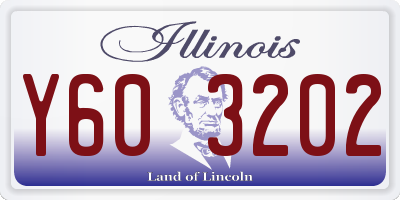 IL license plate Y603202