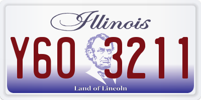 IL license plate Y603211