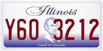 IL license plate Y603212