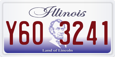 IL license plate Y603241