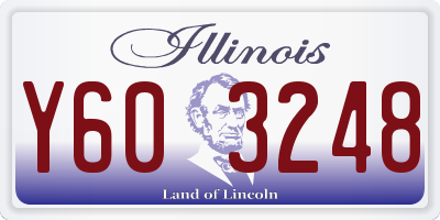 IL license plate Y603248