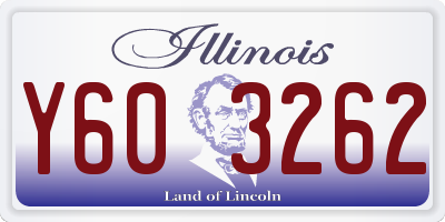 IL license plate Y603262
