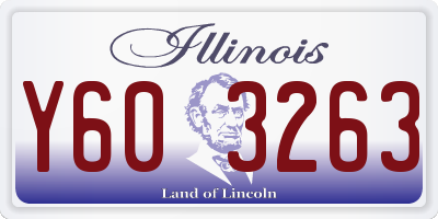 IL license plate Y603263
