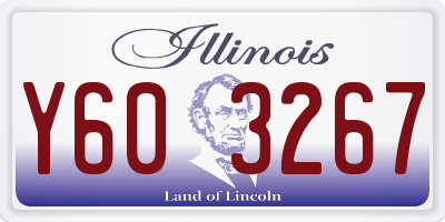 IL license plate Y603267