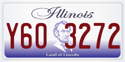 IL license plate Y603272