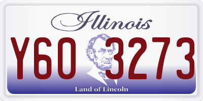 IL license plate Y603273