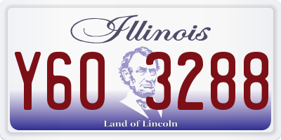 IL license plate Y603288
