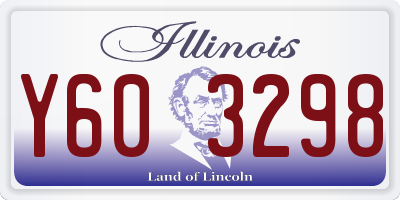 IL license plate Y603298