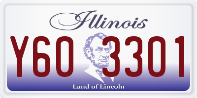 IL license plate Y603301
