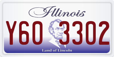 IL license plate Y603302