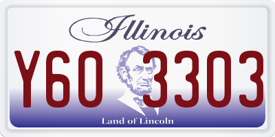 IL license plate Y603303