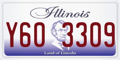 IL license plate Y603309