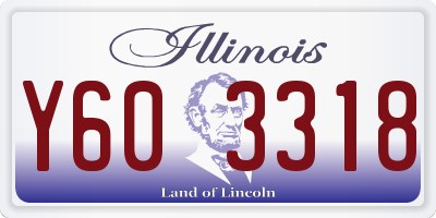 IL license plate Y603318