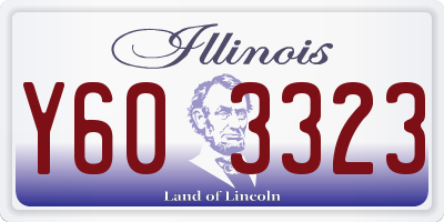 IL license plate Y603323