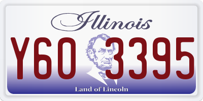 IL license plate Y603395