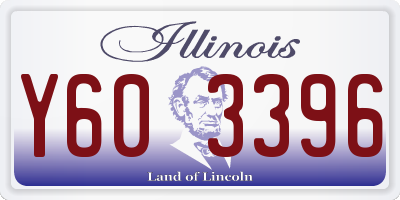 IL license plate Y603396