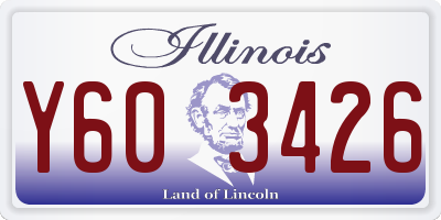 IL license plate Y603426