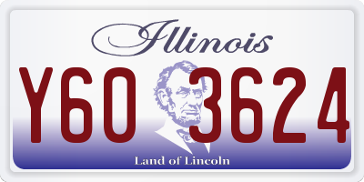 IL license plate Y603624