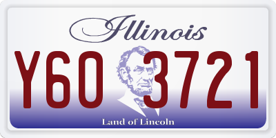 IL license plate Y603721
