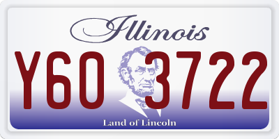IL license plate Y603722
