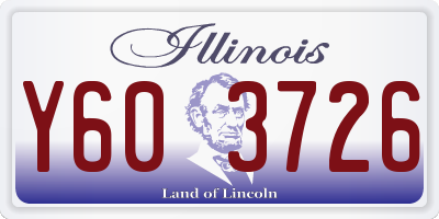 IL license plate Y603726