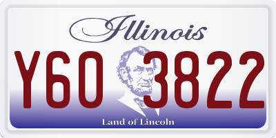 IL license plate Y603822