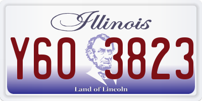 IL license plate Y603823