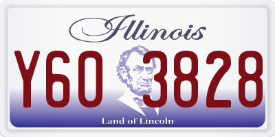 IL license plate Y603828