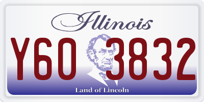 IL license plate Y603832