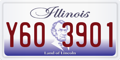 IL license plate Y603901
