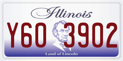 IL license plate Y603902