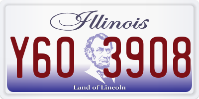 IL license plate Y603908