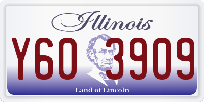 IL license plate Y603909