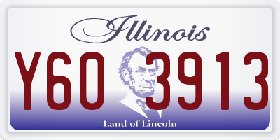 IL license plate Y603913