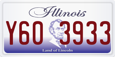 IL license plate Y603933