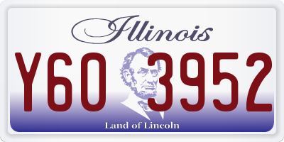 IL license plate Y603952