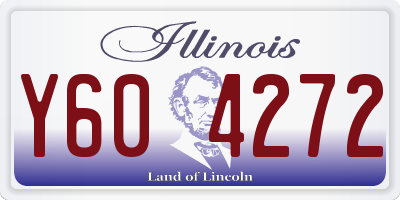 IL license plate Y604272