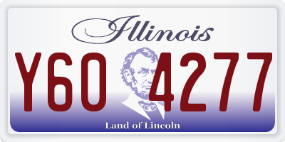 IL license plate Y604277