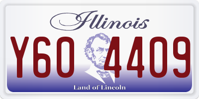 IL license plate Y604409