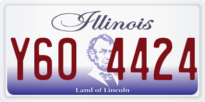IL license plate Y604424