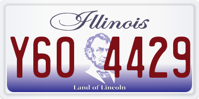IL license plate Y604429