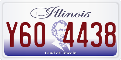 IL license plate Y604438