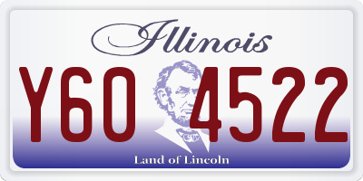 IL license plate Y604522