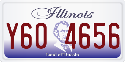 IL license plate Y604656