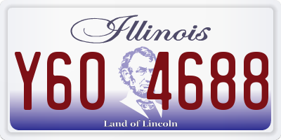 IL license plate Y604688