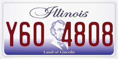 IL license plate Y604808