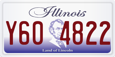 IL license plate Y604822