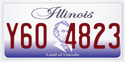 IL license plate Y604823