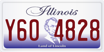 IL license plate Y604828
