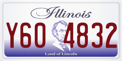 IL license plate Y604832